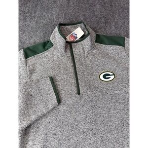 NFL Adult Green Bay Packers Half Zip Fleece